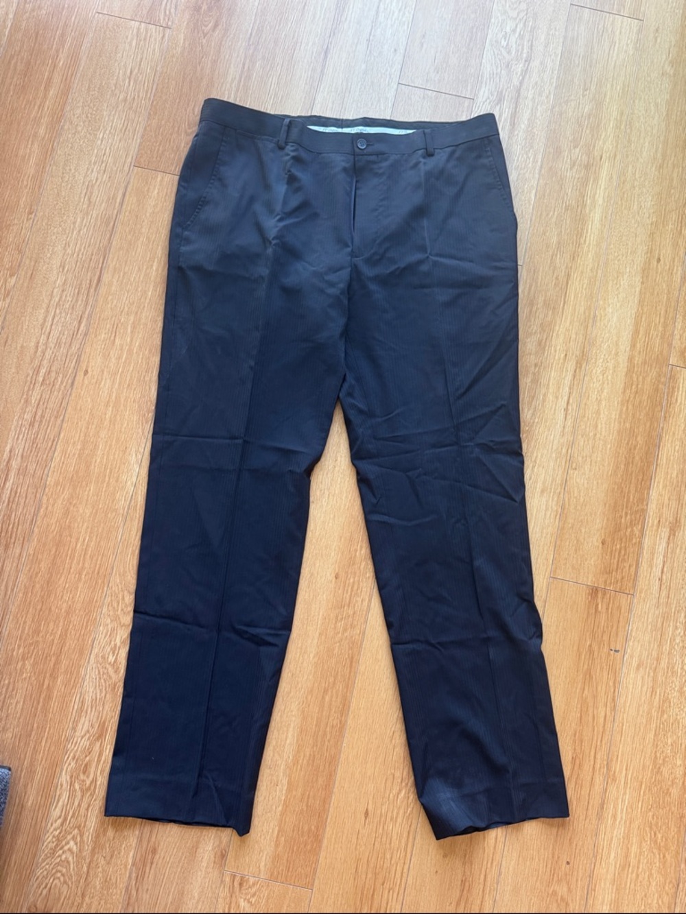 Men's Black Dress Pants - Tailored Formal Trousers